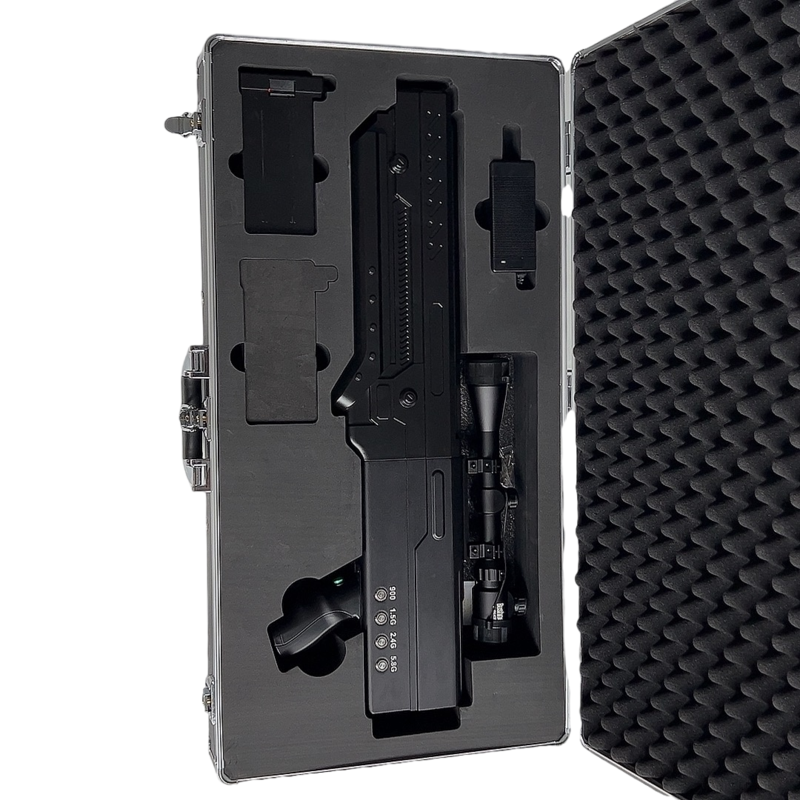  育才镇手持便携式枪型低空防御反制四通道B型