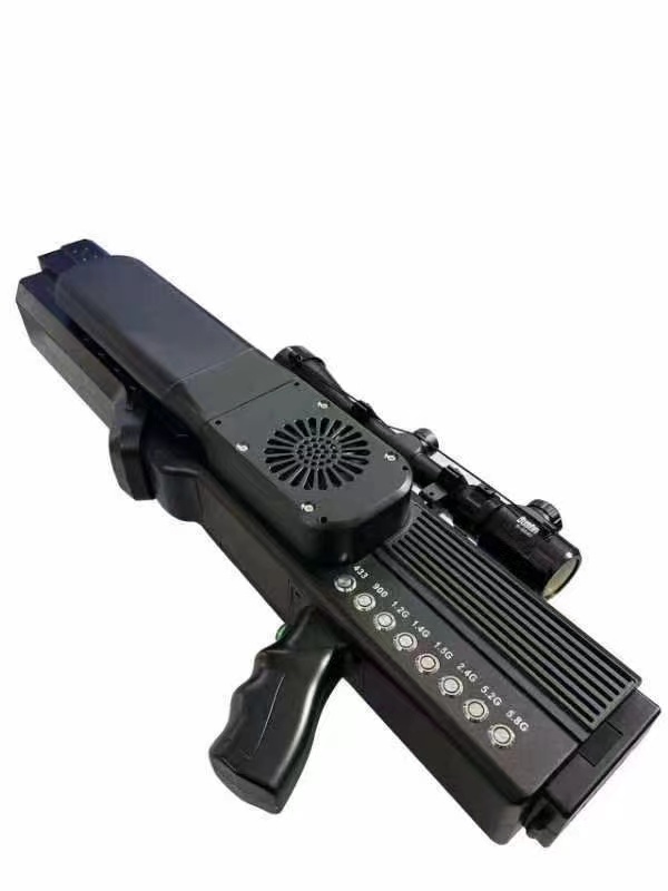  育才镇手持便携式枪型低空防御反制八通道