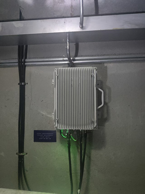  育才镇电力管廊覆盖漏缆方式案例